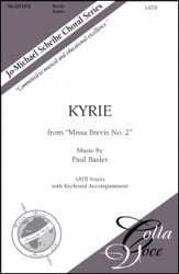 Kyrie SATB choral sheet music cover